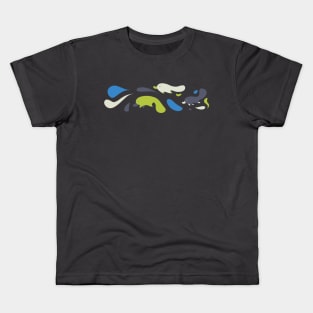 Cool color wave of Platypi Kids T-Shirt